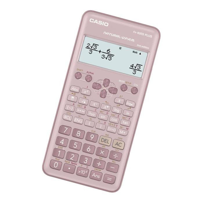 Gambar Casio Scientific Calculator FX-82ES Plus - Plastic [Kalkulator] [Plastik] [Buku] [Matematika] [Fisika] [Kimia] - Merah Muda dari CASIO Calculator undefined Tokopedia