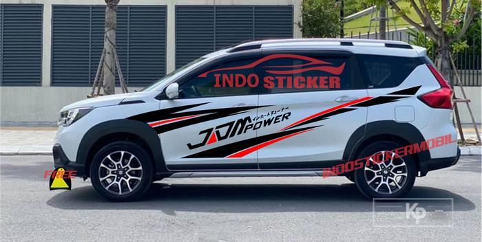 Gambar CUTTING STICKER STIKER MOBIL SUZUKI XL7 ERTIGA STICKER MOBIL LIST XL7 - hitam merah dari Indostickermobil undefined Tokopedia