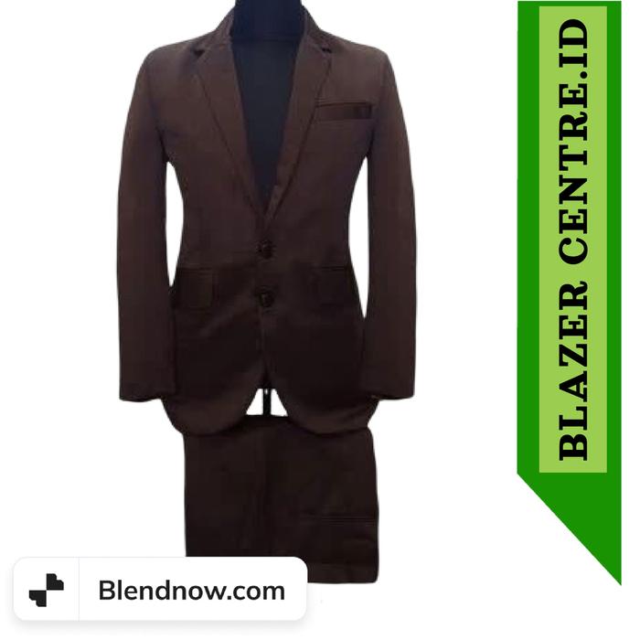 Gambar Jas Formal - Jas coklat tua- Jas dan Celana coklat Setelan Jas Pria - Jas Aja, M dari Blazer centre.id undefined 4 Tokopedia
