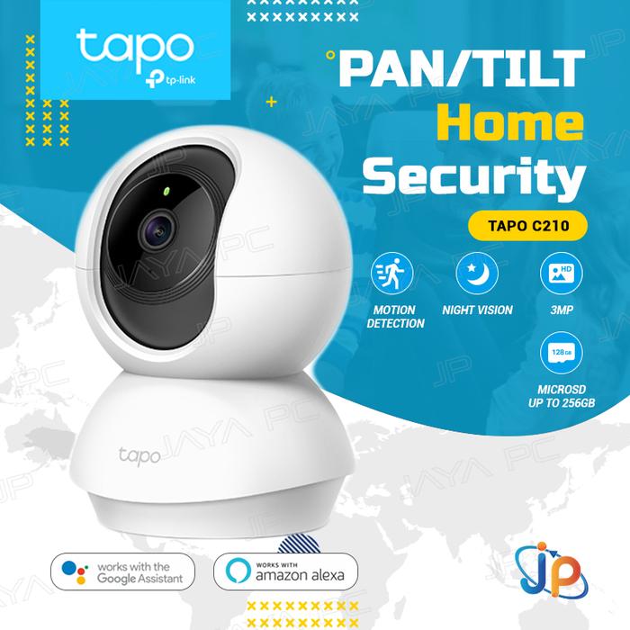 Gambar TP-LINK Tapo C210 Pan/ Tilt Home Security Wi-Fi IP Camera CCTV 3MP dari Jaya PC undefined Tokopedia