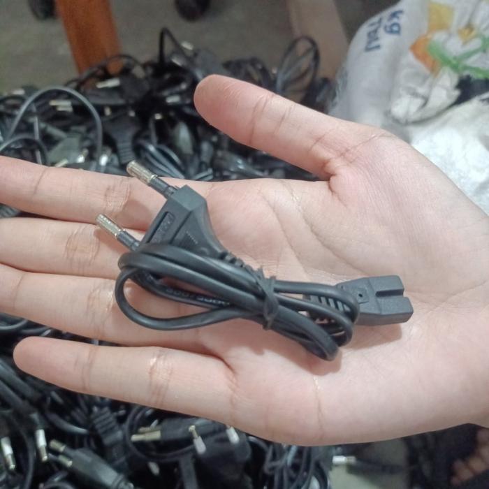 Gambar kabel AC 220V cable power radio PS kabel listrik kabel 8 steker ac - 50cm dari jogjagrosir undefined Tokopedia