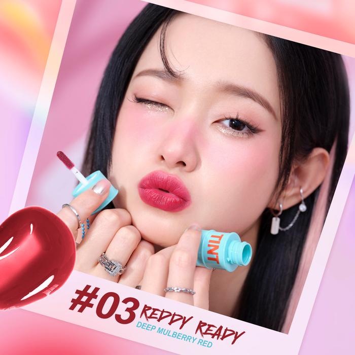 Gambar BNB barenbliss Korean Kiwi Tin Tint Lip & Cheek Blendable - 03 Reddy Ready dari barenbliss undefined Tokopedia