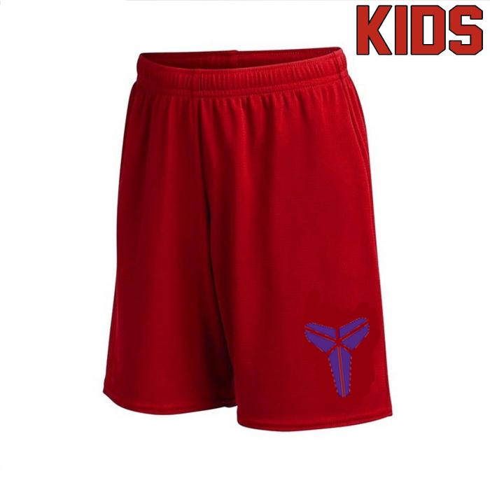 Gambar CELANA BASKET ANAK / CELANA BASKET ANAK KOBE BRYANT BRAND LOGO - Red Purple, XXL dari HYT sport Store ID undefined Tokopedia