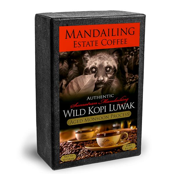 Gambar Mandailing Estate Coffee WILD KOPI LUWAK 5 CUP - DRIP FILTER dari Roku Mart undefined Tokopedia