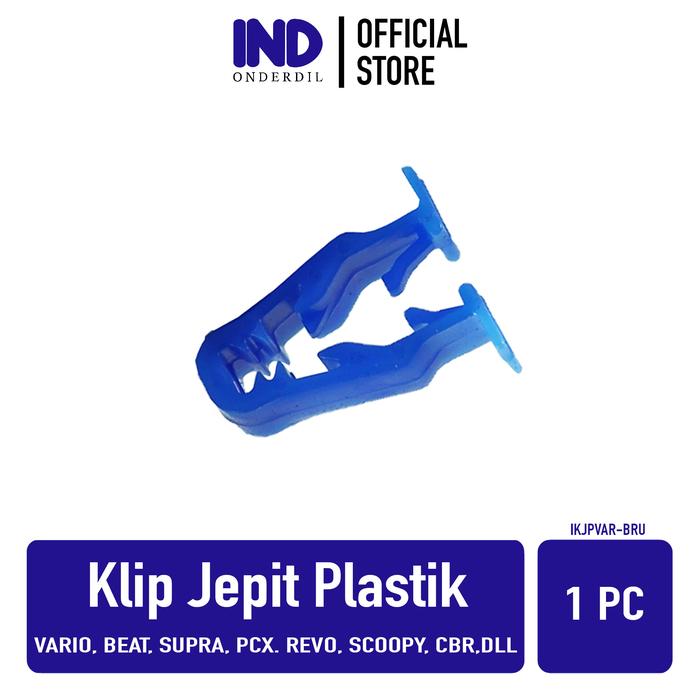 Gambar Klip-Clip-Rivet Jepit Plastik Visor-Body CB 150 R-150R/CBR 150R-250R - Biru dari IND Onderdil undefined Tokopedia