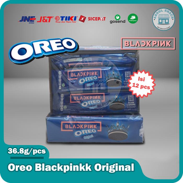 Gambar Oreo X Blackpink Biskuit Limited Edition 1 pack isi 12 pcs dari abdul snack undefined Tokopedia