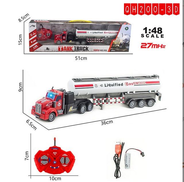 Gambar Mainan Anak Laki-Laki RC Truck Tronton Fuso, Truk Kontainer Panjang - 3D dari Raja Kado Mainan undefined Tokopedia