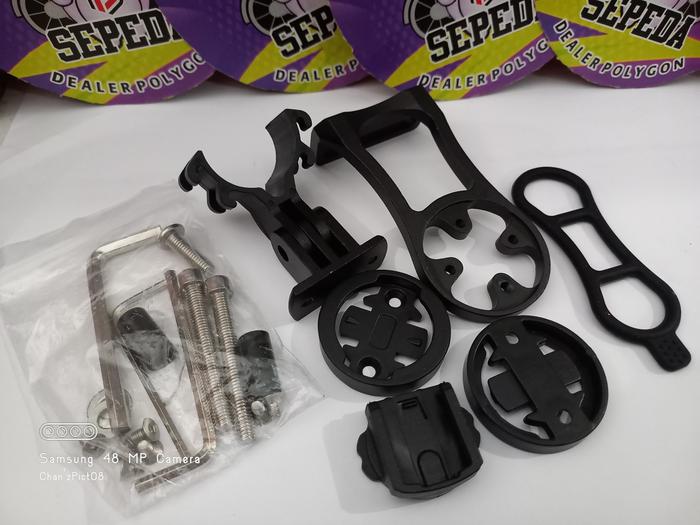 Gambar BARFLY STEM MOUNT DUDUKAN BRACKET HOLDER SPEEDOMETER SEPEDA - Hitam dari HIPPO SEPEDA undefined Tokopedia