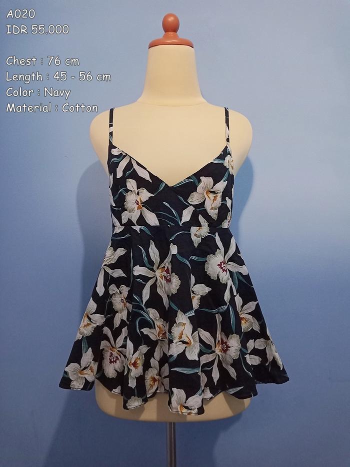Gambar BEAUTHRIFT BLOUSE VINTAGE PART 1 top blus atasan wanita lengan pendek - TAKE ALL 8PCS dari BEAUTEEN STORE undefined 5 Tokopedia
