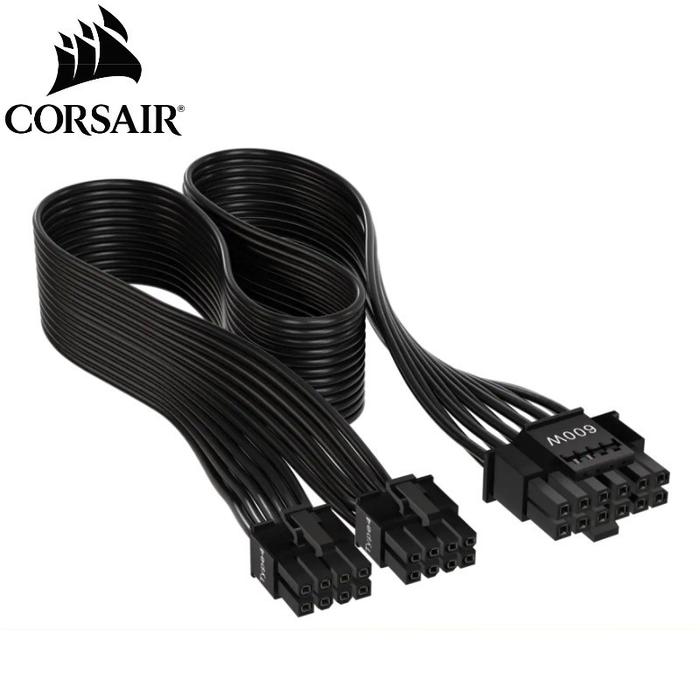 Jual CORSAIR 600W PCIe 5.0 12VHPWR Type-4 PSU Power Cable - Jakarta