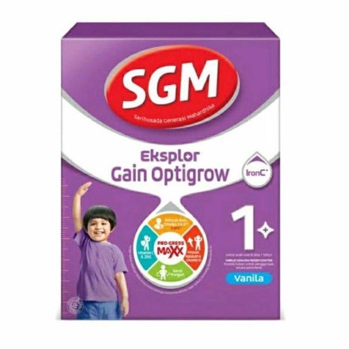 Gambar (Bisa Gojek Langsung) SGM EKSPLOR GAIN OPTIGROW 1+ 400 g dari TyTechStore undefined Tokopedia