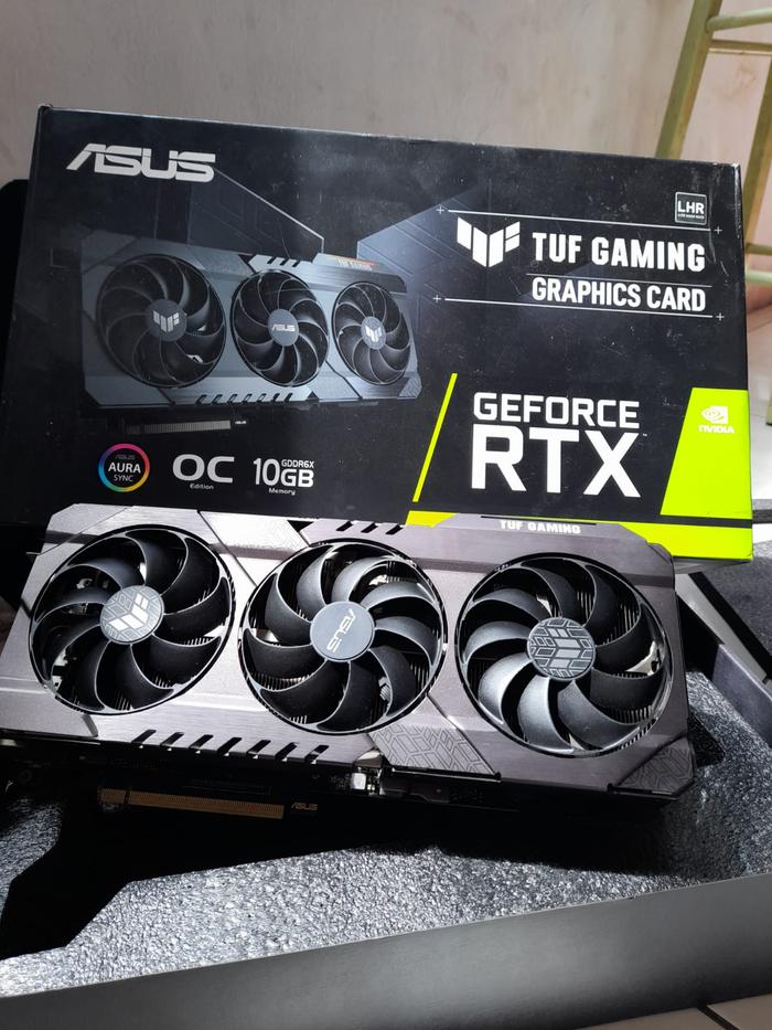 Asus Tuf Rtx 3080 10gb Gaming Lhr 2nd