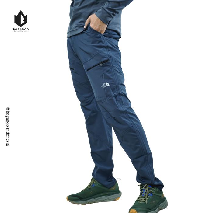 Gambar Celana Panjang Outdoor Hiking Quickdry Strectch Cepat Kering - NAVY, M dari Aycamp undefined Tokopedia