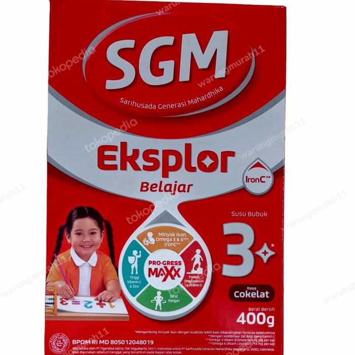 Gambar sgm eksplor 3 plus 400gr rasa madu coklat vanila - Honey dari warungmurah11 undefined Tokopedia