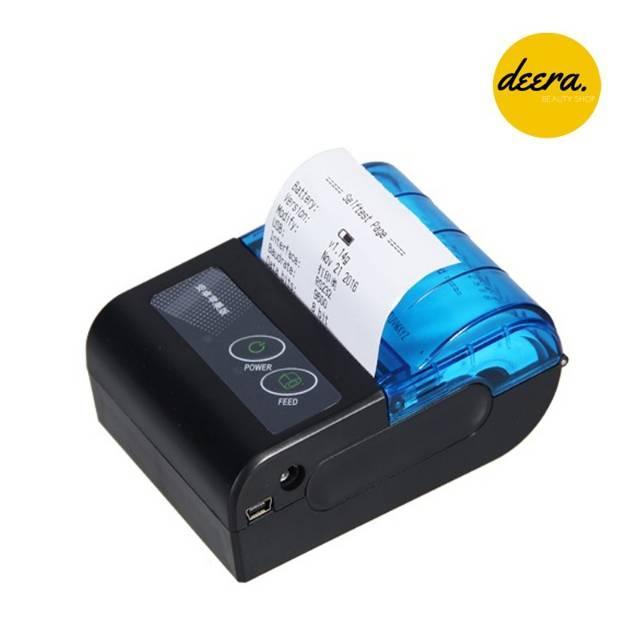 Gambar Printer Bluetooth Mini Printer Kasir Alat Cetak Struk Bluetooth dari Lasvina Shop undefined Tokopedia