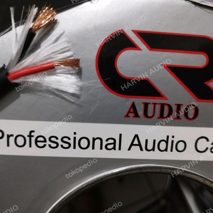Gambar CR Audio Kabel Speaker 2x2.5mm Isi 2 Meteran Harga Per Meter Professional Audio Cables dari Join Audio, By: HARVIN undefined Tokopedia