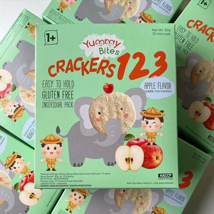 Gambar Yummy Bites 123 50gr - APPLE dari Babyzaniajogja_NEW undefined Tokopedia