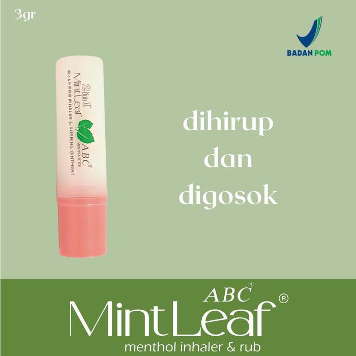 Gambar Menthol ABC Stick 3gr - Merah dari PT Selamat Siswanto undefined Tokopedia