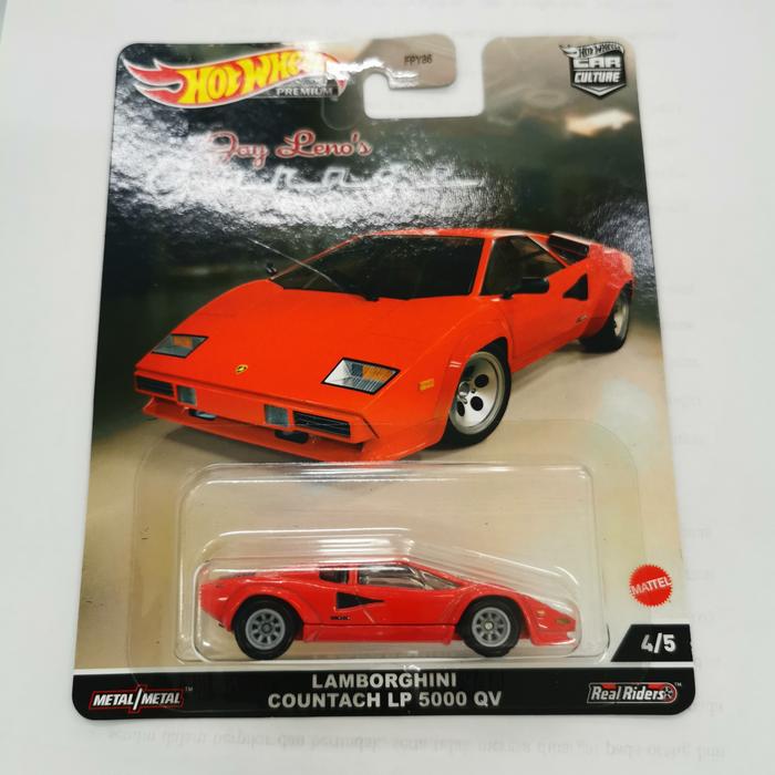 LAMBORGHINI COUNTACH LP 5000 QV Jay Leno's Garage Hot Wheels Premium EUR 14,50 - IT