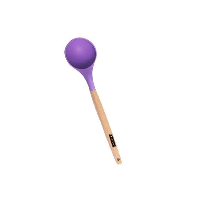 Gambar AMBER UTENSILE SUTIL TAHAN PANAS SILICON SPATULA ORIGINAL - UNGU - SOUPLADLE dari Sinar Agung Bekasi undefined 4 Tokopedia