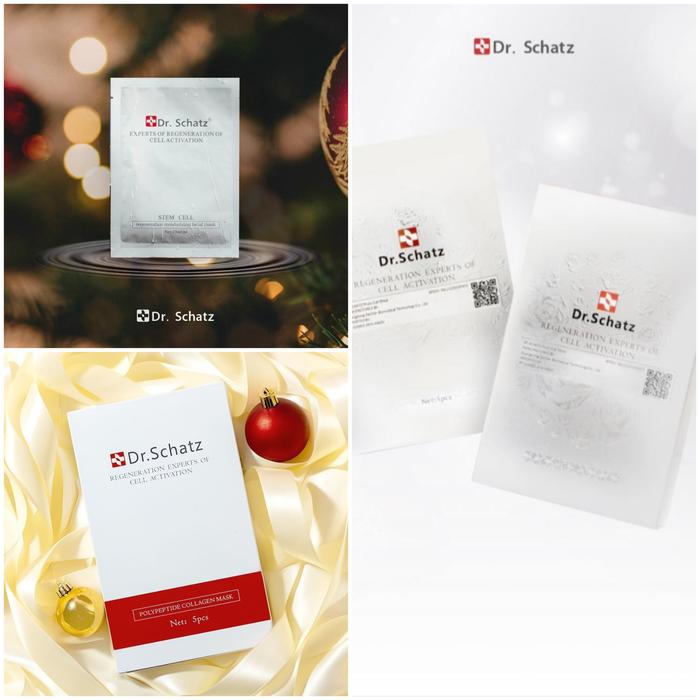 Gambar PROMO 3 BOX!! Dr schatz stemcell mask - 3box MIX dari via.beautestore undefined Tokopedia