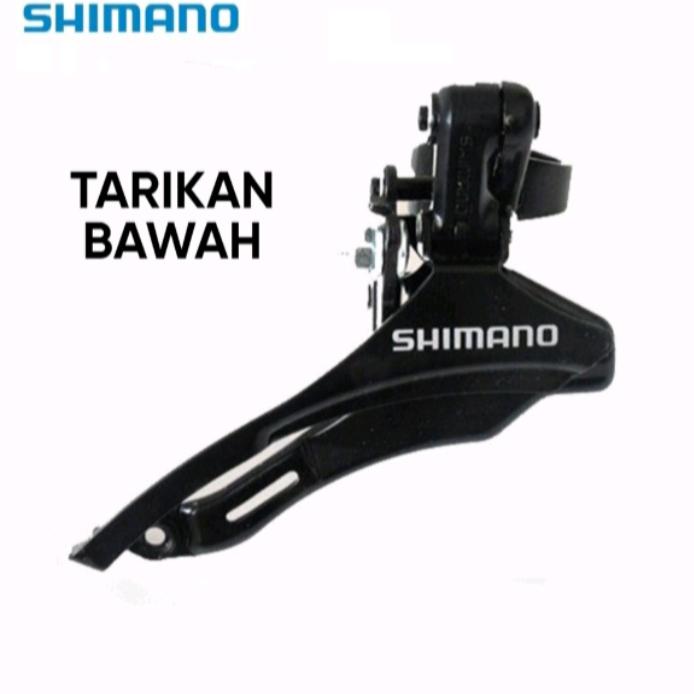 Gambar FD Shimano Tourney TZ31 Front Derailleur 3 Speed - Tarikan Bawah dari Toko Sepeda KINGJUNG undefined Tokopedia