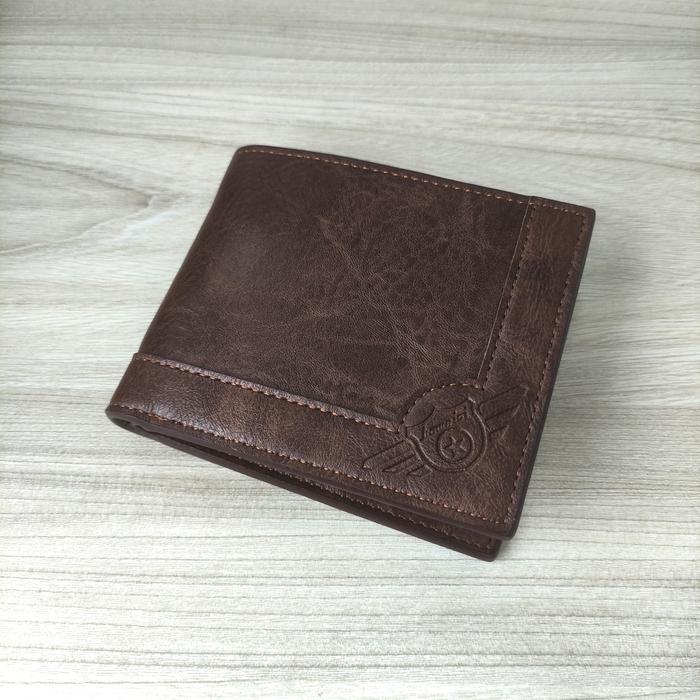 Gambar dompet pria bovi's 16121-2 - coklat tua dari New Jumpbee undefined Tokopedia