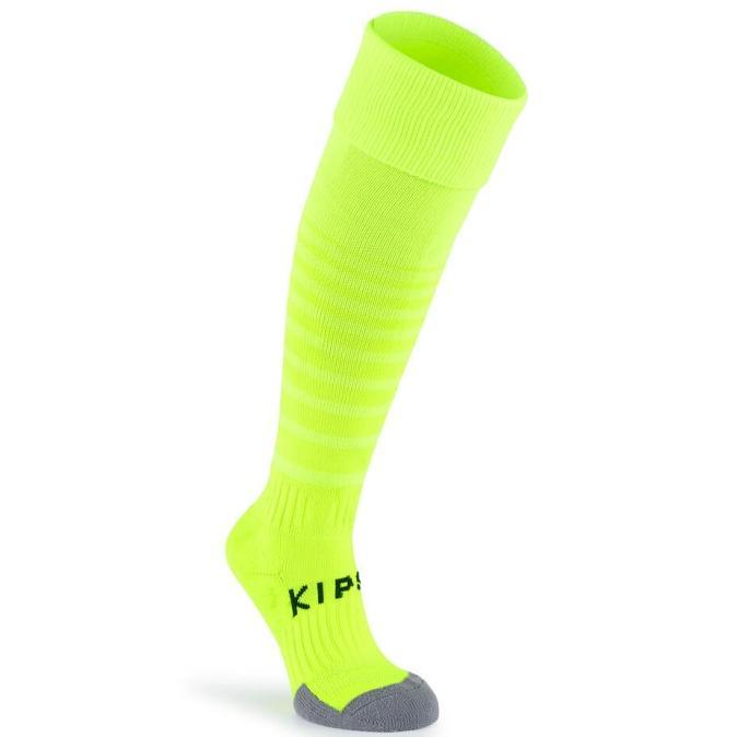 Gambar KAUS KAKI SEPAK BOLA ANAK KIDS FOOTBALL SOCKS F500 NEON YELLOW - 27-30 dari dhea amalia undefined Tokopedia