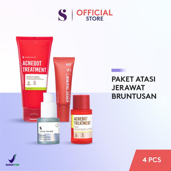 Gambar SOMETHINC [4 PCS] Paket Atasi Jerawat - Resurrect dari Somethinc undefined Tokopedia