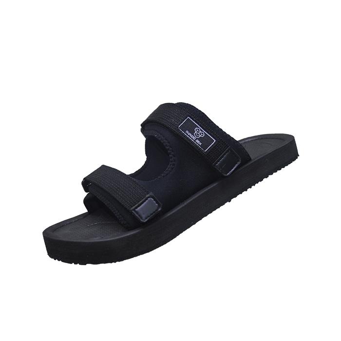 Gambar Sandal Gunung Selop Pria Wanita Ringan Empuk - Three Box Podda - Black, 36 dari Three box Footwear undefined Tokopedia