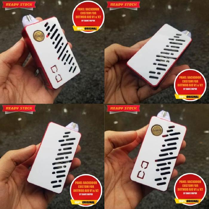 Gambar Panel Set Akrilik Dotmod AIO V1 & V2 Custom Bolong - Bolong Pattern dari Dans Vapor Shop undefined Tokopedia