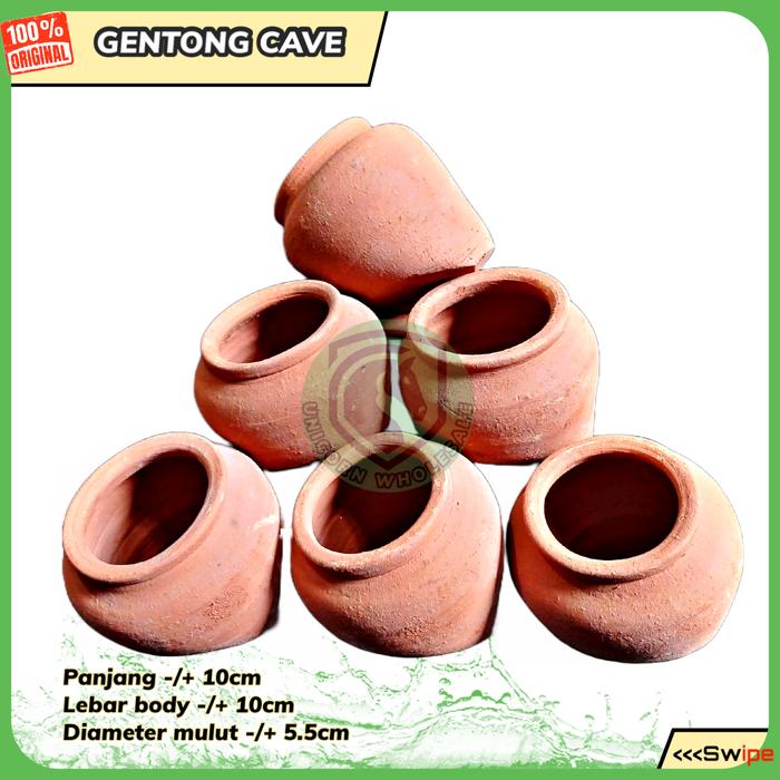 Gambar HIDING CAVE RUMAH IKAN REPTIL PLECO CICHLID SAPU SAPU GENTONG dari UNICORN WHOLESALE undefined Tokopedia
