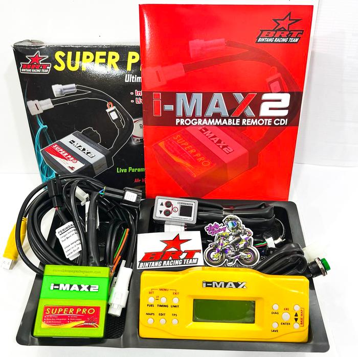 Gambar CDI BRT IMAX 2 SUPER PRO 52 STEP KLX DTRACKER 150 140 NINJA 150RR - IMAX+COMMANDER, KLX/DT 150 - IMAX LENGKAP, KLX/DT 150 dari Ladyracing undefined Tokopedia