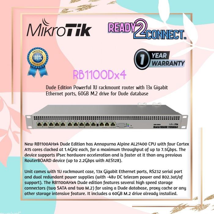 Controller Router Rb1100dx4 Jual MIKROTIK RB1100DX4 Router 1U Rackmount Dude Edition - Jakarta ...
