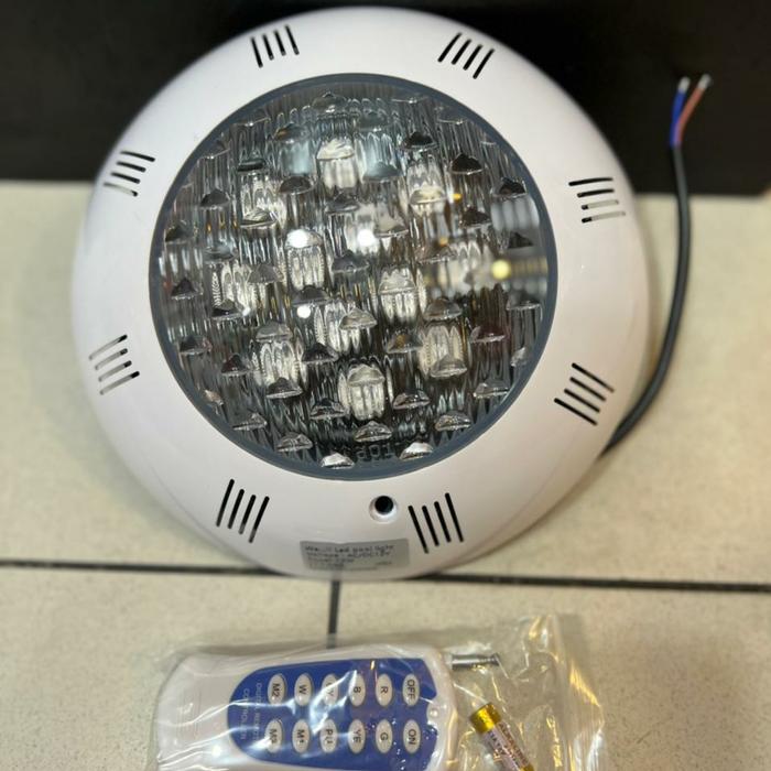 Gambar lampu kolam renang 12w 12 watt rgb 12v swimming pool lamp 12 watt RGB - kolam 12w RGB dari Dunia lampu jakarta undefined Tokopedia