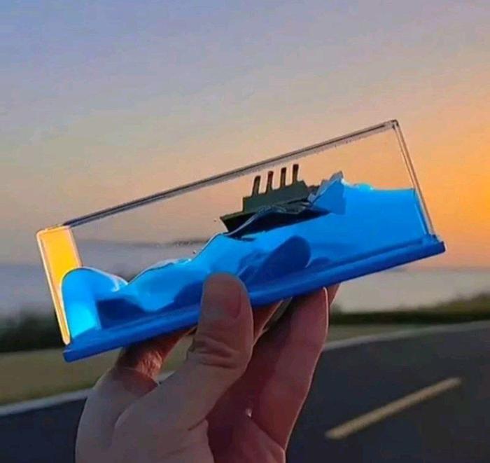 Gambar Aquarium Kapal Mini - KAPAL TITANIC dari FRIEND'S SHOP FIRST undefined Tokopedia