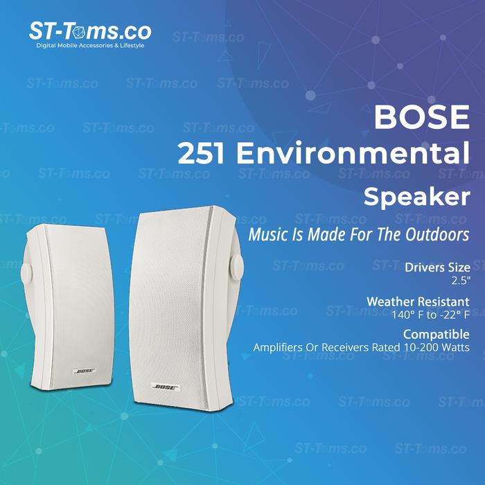 Promo Bose 251 Environmental Outdoor Speakers Black Cicil 0% 3x