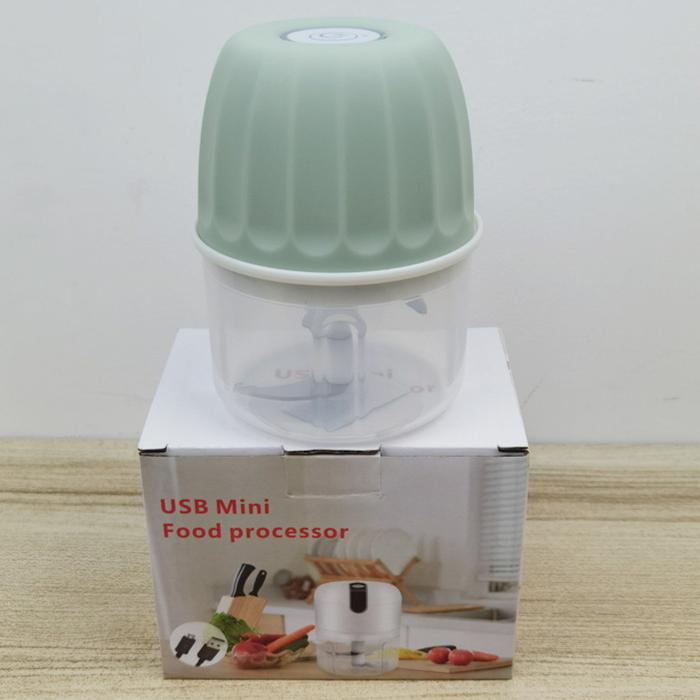 Gambar BLENDER CHOPPER MINI USB / BLENDER PORTABLE MINI PORTABLE BLENDER MINI - Hijau dari YS SHOPPING undefined Tokopedia