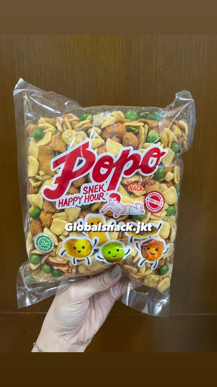 Gambar POPO MURUKU SNEK HAPPY HOUR / POPO MURUKU IKAN 400GR - POPO HAPPY HOUR dari Globalsnackjkt undefined Tokopedia