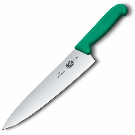 Gambar Victorinox Carving Knife 25 cm (Rata) Red Fibrox Handle (5.2001.25) - Hijau dari Bursa Dapur Mall undefined Tokopedia