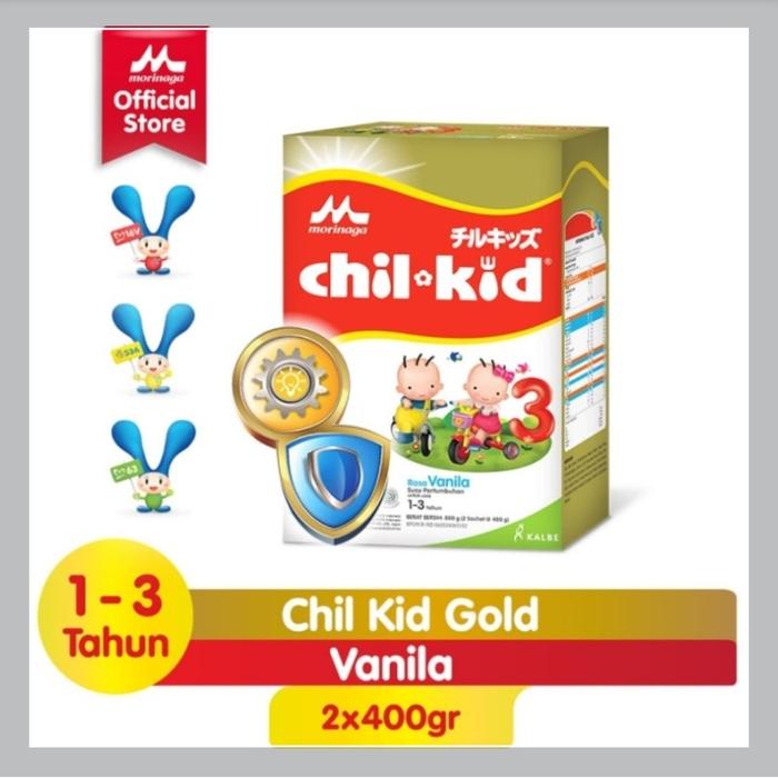 Gambar Morinaga Chil-Kid 3 Susu Pertumbuhan Anak 1-3 Tahun Vanila 800gr - GOLD VANILA 200 dari AYEmart undefined Tokopedia
