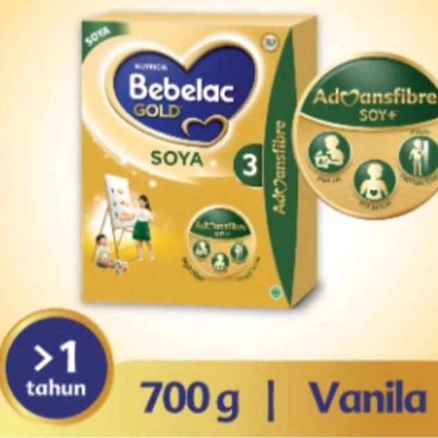 Gambar bebelac gold soya 3 700 gr vanilla dari giandra06 store undefined Tokopedia