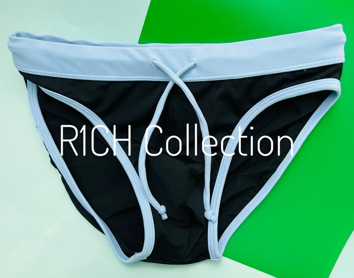 Gambar Men's Swimming Brief Classic/Celana renang pria model segitiga - Hitam, M dari r1chApperal undefined Tokopedia