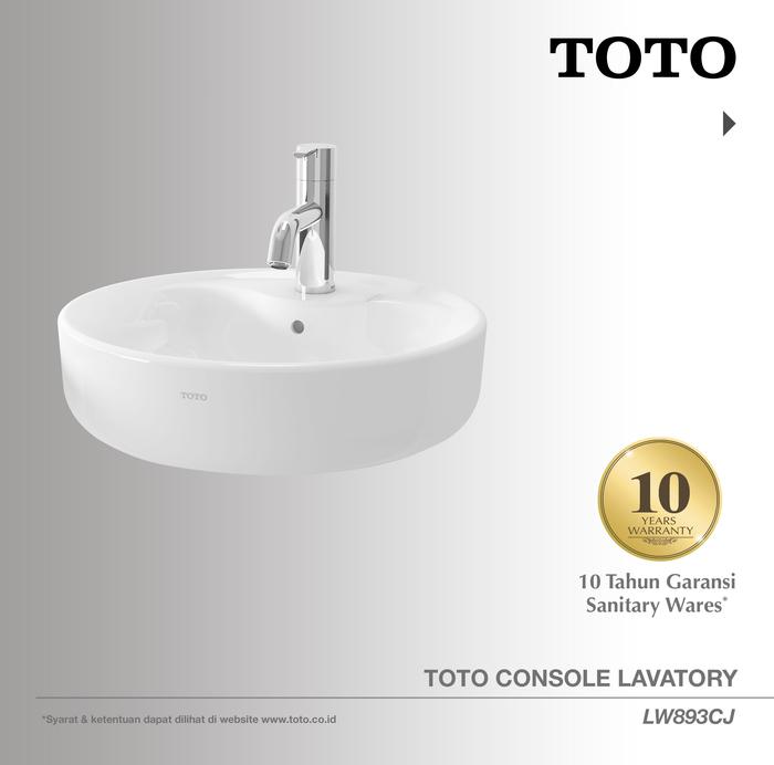 Gambar TOTO Wastafel LW893CJ | Wastafel - Wastafel Cuci Tangan - Lavatory - BODY ONLY dari TOTO Indonesia undefined Tokopedia