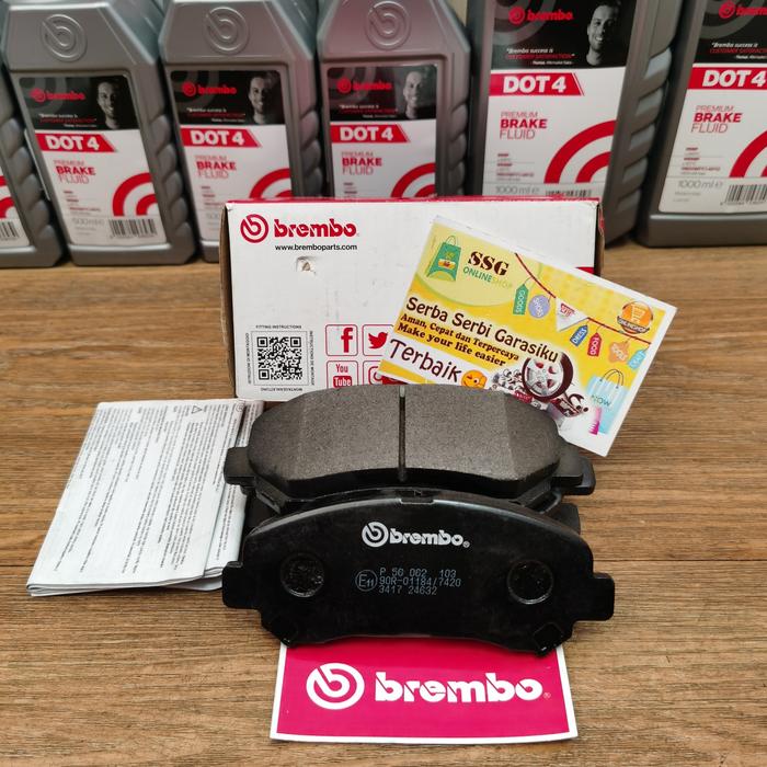 Gambar Brake pad kampas rem depan Grandis Delica D5 Outlander sport BREMBO - Metal dari SERBA SERBI GARASIKU undefined Tokopedia