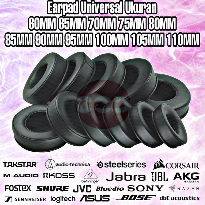 Gambar Headphone Cover Disposable/Sarung Pelindung Earpad Headset /Bahan Kain - Kulit Tebal, 100mm dari CODMarketing undefined Tokopedia