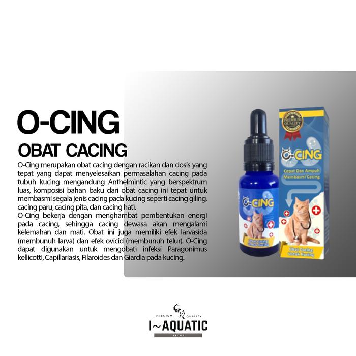Gambar O-Cing Obat Cacing Untuk Kucing dari i-Petshop undefined Tokopedia