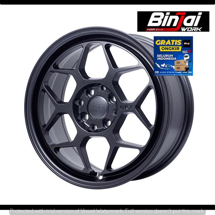 Gambar Velg Mobil Ring 16 rally look GRY HSR R16 GREY Doff buat Agya, Calya dari TOKOVELGHSRCINERE undefined Tokopedia