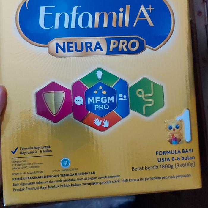 Gambar enfamil neura pro 1 kemasan 1.8 kg dari Aubrianne's undefined Tokopedia
