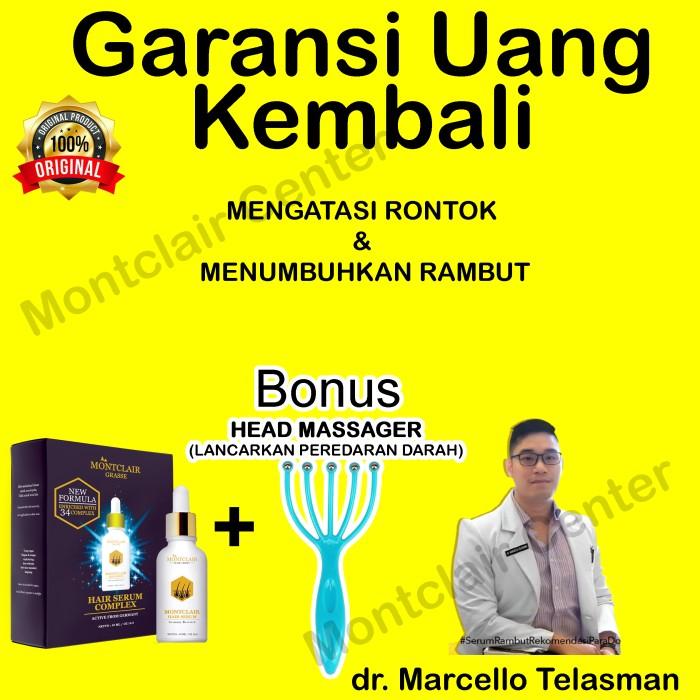Gambar Obat Penumbuh Rambut / Montclair Hair Serum / pencegah - 1+Free Masagger dari Montclair Center undefined Tokopedia